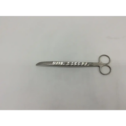 Silver codman 54-4151 jorgenson scissors with twisted handle and curved sharp blade surgical scissors ad5-200