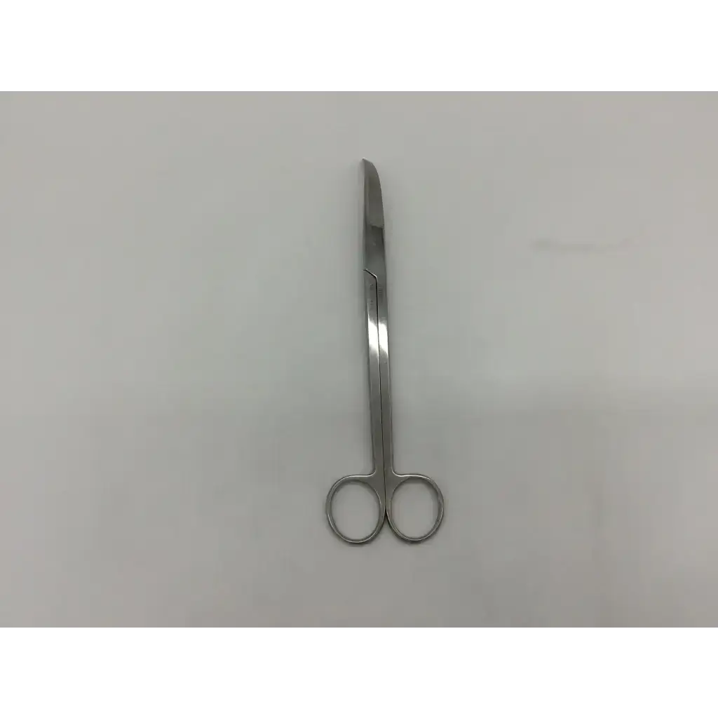 Stainless steel jorgenson scissors with curved blades and circular finger loops for surgical use model ad5-200 121322sm