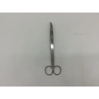 Stainless steel jorgenson scissors with curved blades and circular finger loops for surgical use model ad5-200 121322sm