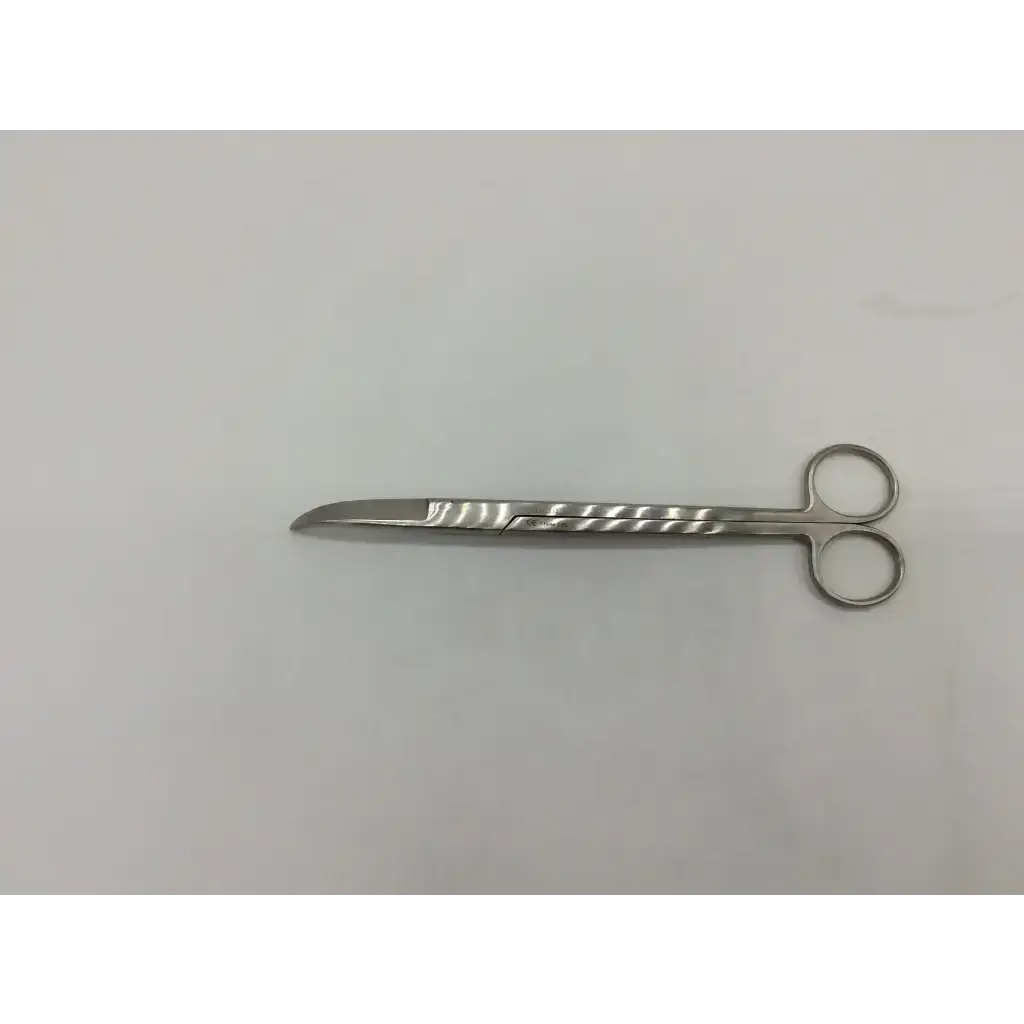 Silver codman 54-4151 jorgenson scissors with twisted handle design and curved sharp blade stainless steel surgical scissors ad5-200