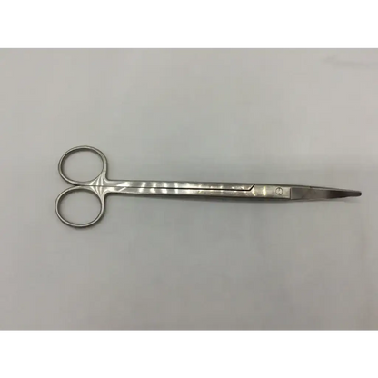 Silver codman 54-4151 jorgenson scissors with polished metallic finish and fine pointed blades for surgical use