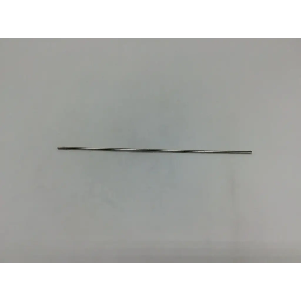 A sleek metallic concept surgical arthroscopic 3.2mm switching stick with smooth cylindrical shaft and rounded ends