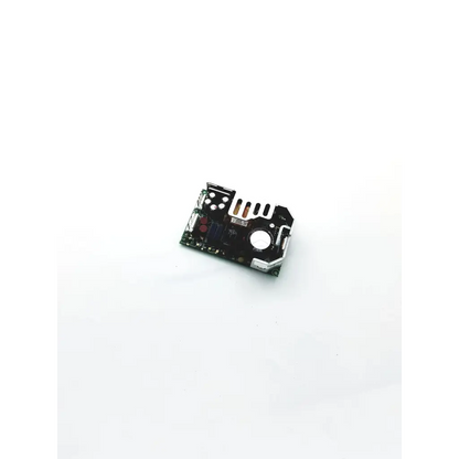 Black rectangular electronic circuit board with silver components and circular cutout for condor f class f3 bbdg5-5 22523sm