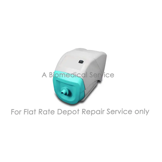 Conmed aer defense electrosurgical smoke evacuator repair service showing a compact two-toned medical equipment with integrated port