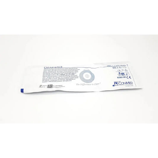 Conmed Cleartrace Adult Button/Tape ECG Electrodes. REF