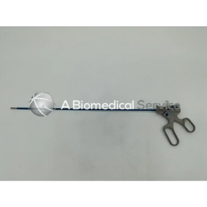 Silver conmed detachatip ii multi-use standard handle with spherical patterned tip and two looped grips