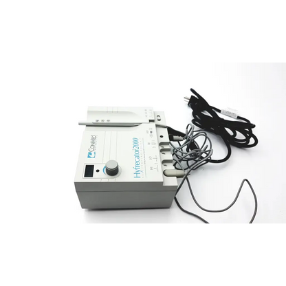 Gray conmed hyfrecator 2000 desiccator unit with digital display and push pencil handpiece for precise treatment