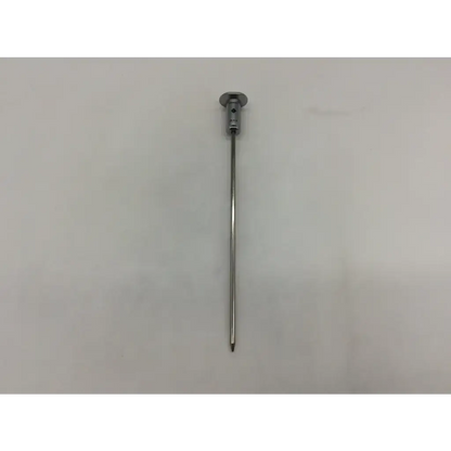 Silver surgical needle with rounded head and fine point for conmed linvatec ql6102 quicklatch conical obturator