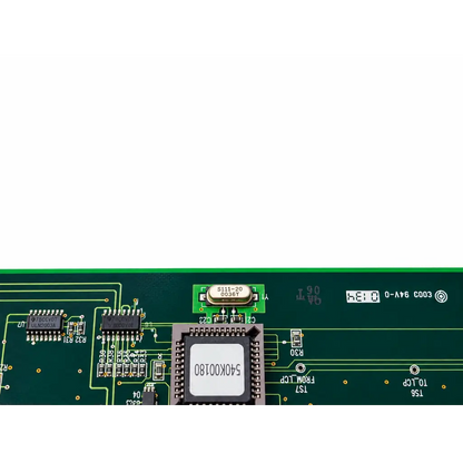 Green control interface circuit board pcb 140e51030 rev a with 540k00180 chip mounted electronic components