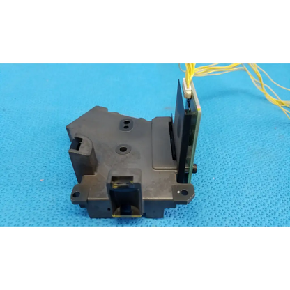 Black plastic optical sensor housing board with yellow wiring for topcon trc-nw6s retinal camera component