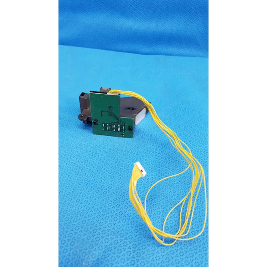 Green circuit board optical sensor housing with yellow wiring for topcon trc-nw6s retinal camera component