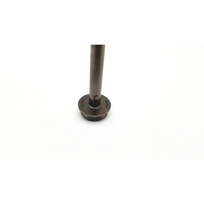 Dark gray metallic engine valve stem with engraved numbers on circular base for covidien 177792 versaport metal cannula