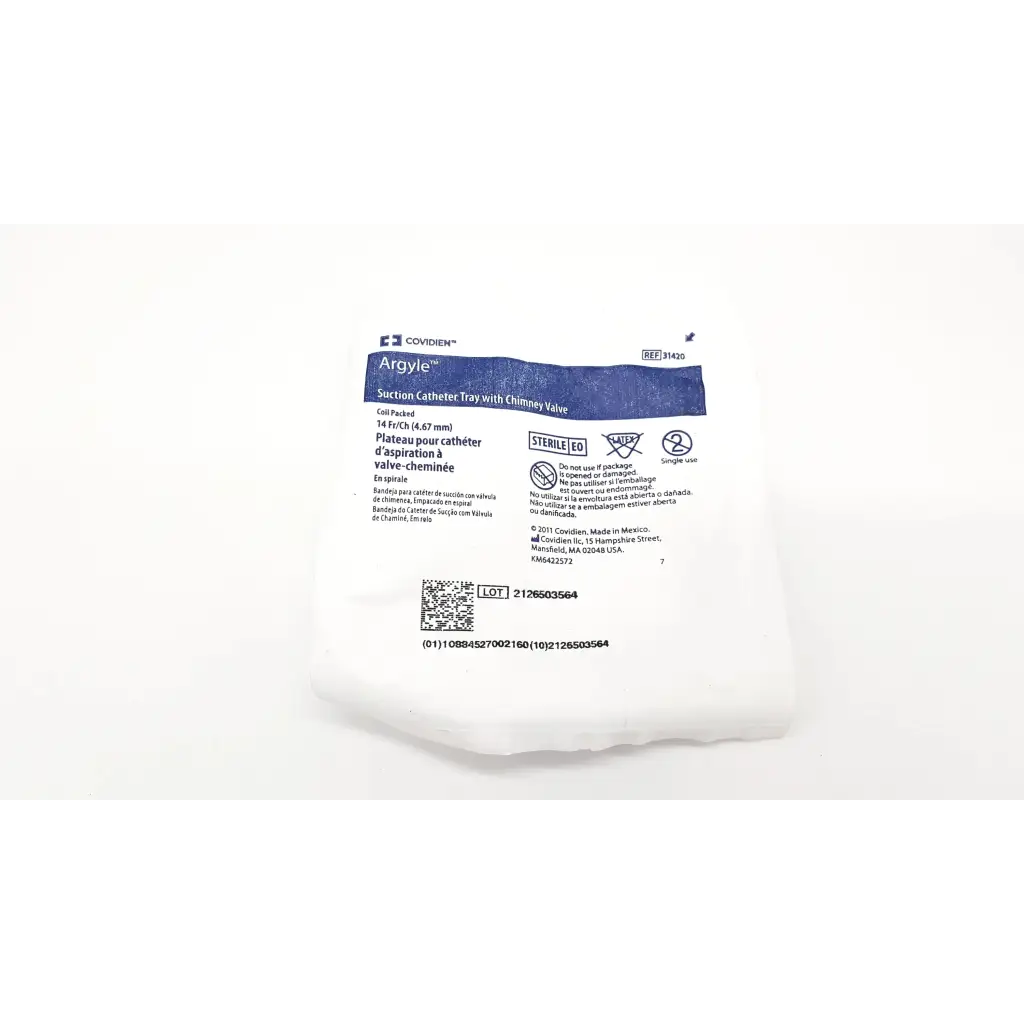 Load image into Gallery viewer, Covidien Argyle Suction Catheter Tray with Chimney Valve 14