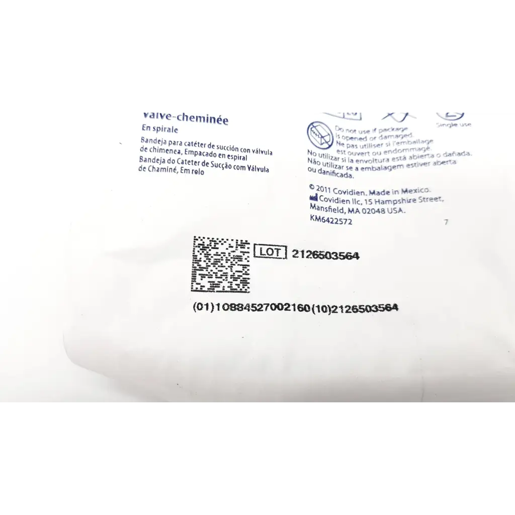 Load image into Gallery viewer, Covidien Argyle Suction Catheter Tray with Chimney Valve 14