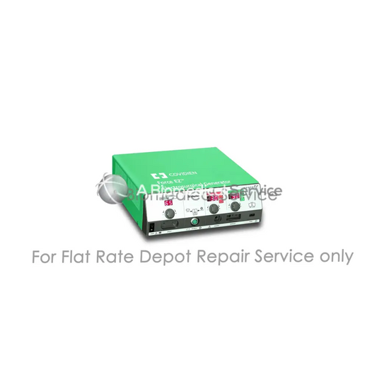 Green and white covidien valleylab force ez electro surgical unit with digital displays and knobs for medical equipment repair service