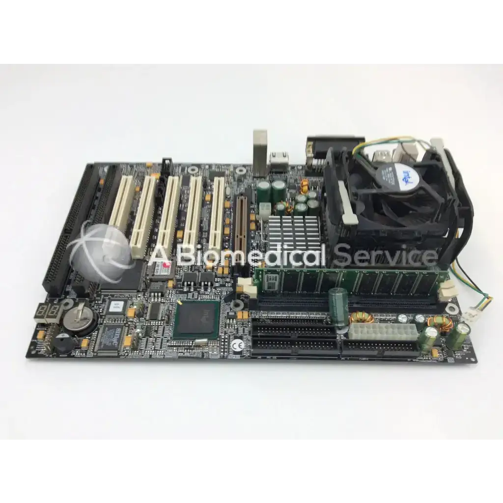 Crucial tech FI-P4GAX-MIC01/3 / AP P4GAX Motherboard 512MB.