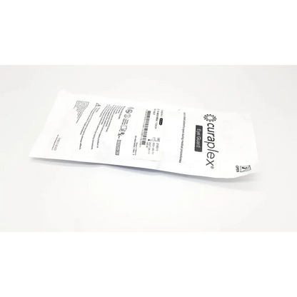 White paper packaging for curaplex eye guard adult adhesive eye guard adult 1 ea with protective use-case