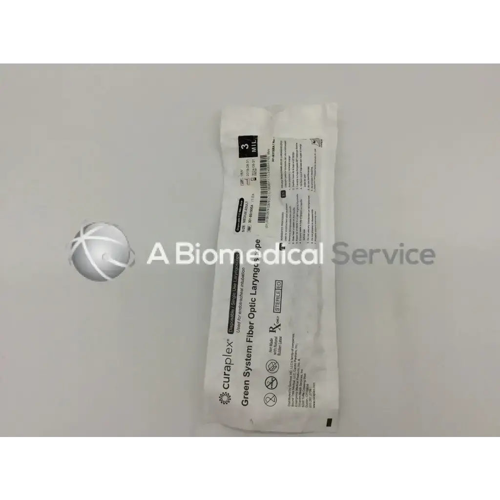 Curaplex Green System Fiber Optic Laryngoscope MIL 3