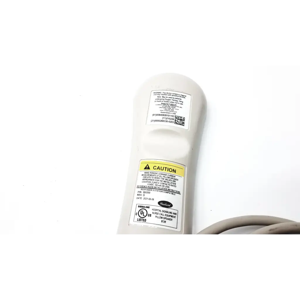 Load image into Gallery viewer, Curbell 350200 G Pillow Speaker Nurse Call Remote - Medical
