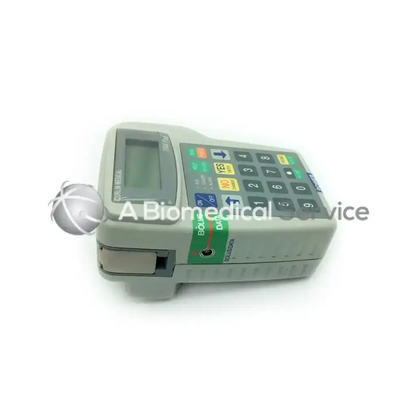 Gray curlin medical 2000 plus infusion pump with digital display keypad and labeled control buttons for precise infusion