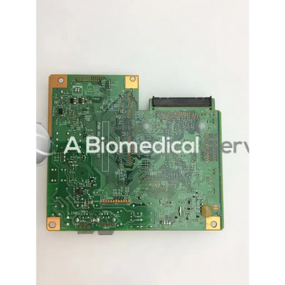 Green circuit board pcb gwfcu3 with gold mounting corners and black connector for d401-5132 gwfcu3 na assy