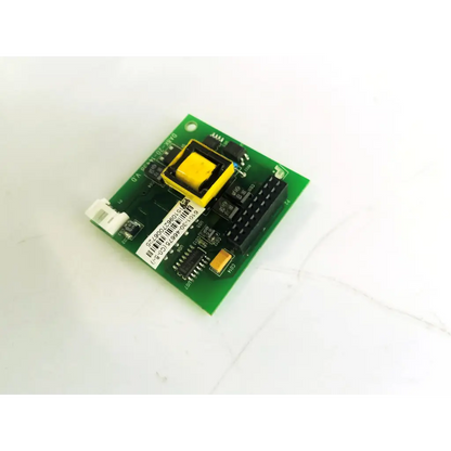 Green printed circuit board da8k-20-14438 v.d board with yellow transformer and black connectors for board bbcb3-10b 22523sm