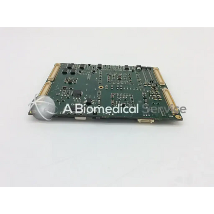Green rectangular dane elec sp133-064323jg pc133u-333-5412 board with gold connectors and electronic components