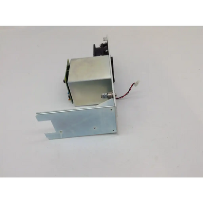 Silver metallic rectangular electronic datex as3 compact rec-buffer board with attached wiring for mi 4f 883483-4