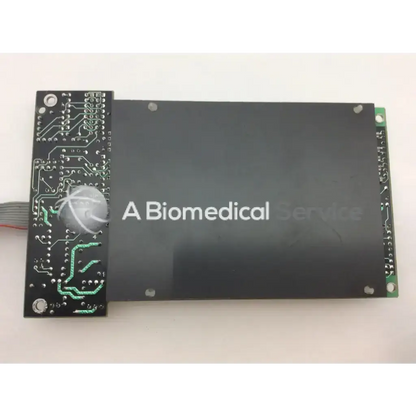 Black rectangular Datex CH 4F 881987-4 board with green circuit and biomedical service text featuring bbce5-3 chipset