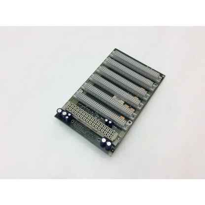 Gray Datex-Engstom FC 4F 886103-1 cpu motherboard bbcf1-2 with multiple slots and blue capacitors