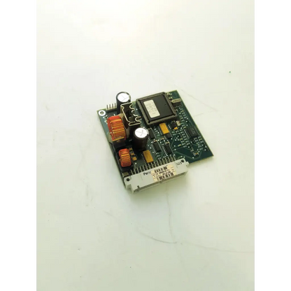 Green circuit board with black integrated circuits orange inductors and silver capacitors for datex- engstrom bbcb2-12 product