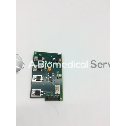 Green rectangular circuit board with electronic components for datex engstrom MI 4F 882847-7 board use