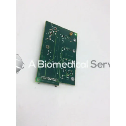 Datex engstrom mi 4f 882847-7 green rectangular circuit board with silver solder points and component markings