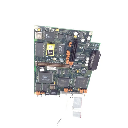 Green circuit board with black silver components orange connectors intel branding for datex-ohmeda 4615305 bbca1-6 127231nj
