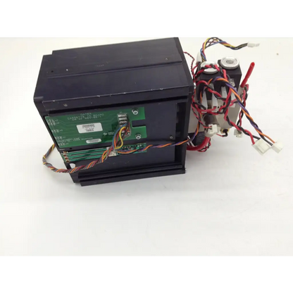 Black plastic anesthesia machine parts with green circuit boards and multicolored wires for datex-ohmeda adu s5