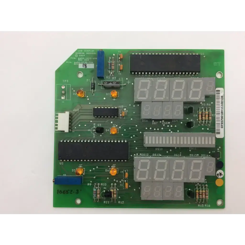 Load image into Gallery viewer, Datex-Ohmeda Giraffe ED Board Assembly Rev 10 PCB