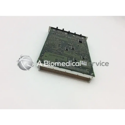Green circuit board with black components and metallic connector edge for datex-ohmeda ng 4f 898696 vga display board bbcf1-8