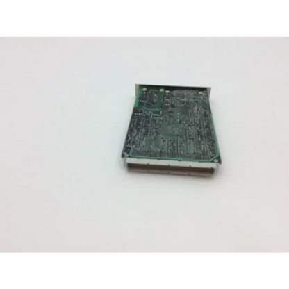 Green rectangular circuit board with silver edges and soldered components for ohmeda s5 monitor fc4f video display