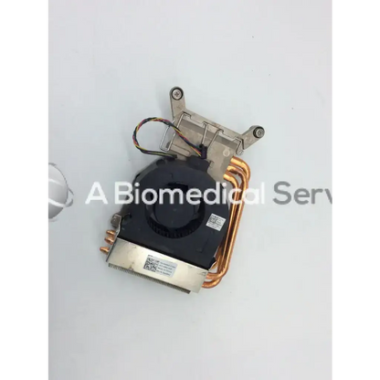 Dell optiplex 0vxd9p 04x9h2 black cpu cooling fan with copper heat pipes and silver mounting bracket for 9020 usff