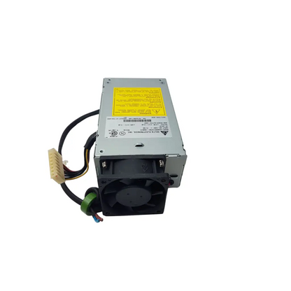 Delta Electronics DPSN-130AB B 130W silver metal switching power supply with black fan and attached cables