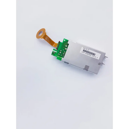 Densei-lambda alpha 600 power module md1s-d with silver rectangular metal casing green circuit board and orange connector for nibp assembly board