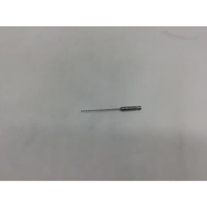 Silver surgical needle with threaded shaft and textured handle for depuy 8140-99-380 orthopedic screw 1mm ad5-293 use