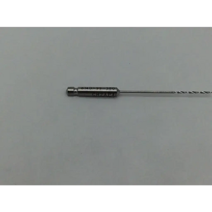 Metallic orthopedic screw 1mm ad5-293 with threaded shaft and engraved markings for precise bone fixation