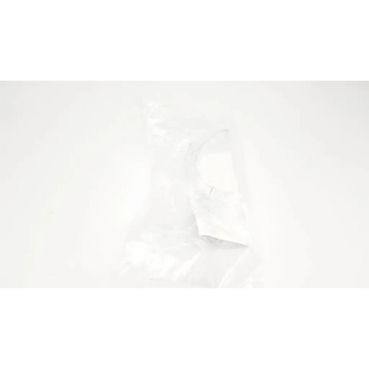 A clear plastic bag containing a white rectangular dilon copiiot vl disposable sheath size 4 for hygienic use