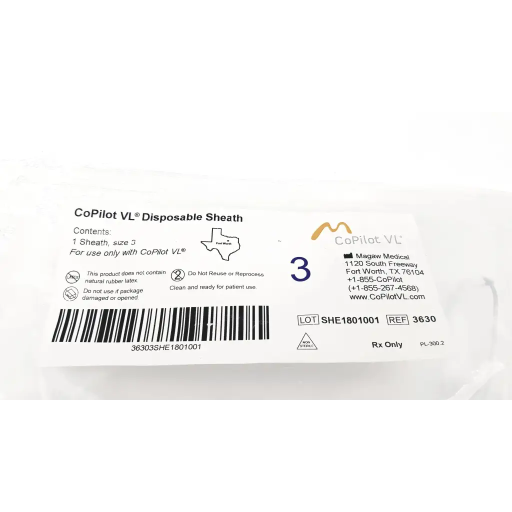Dilon Copilot VL Disposable Sheath Size 3 - Surgical Tool