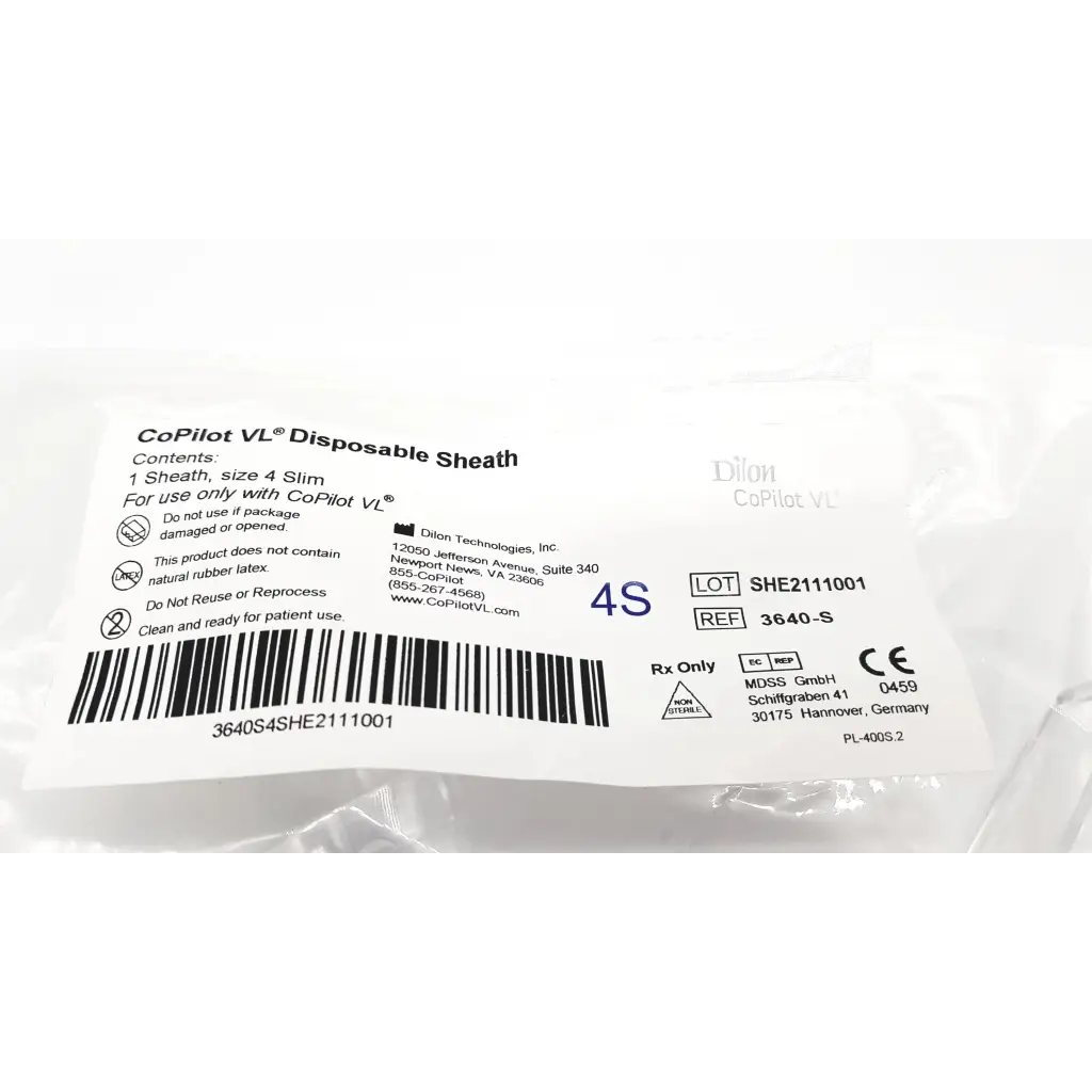 Dilon CoPilot VL Disposable Sheath Size 4 - Surgical Tool