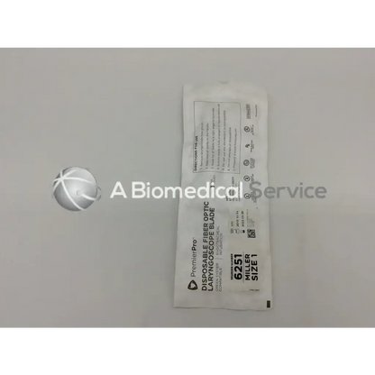 Disposable Fiber Optic Laryngoscope 6251 Miller Size 1
