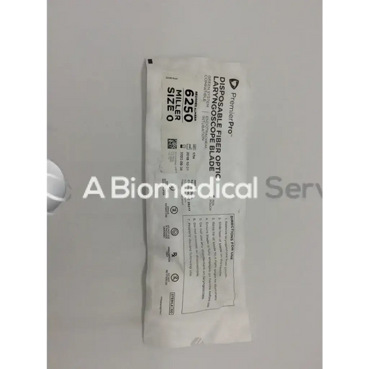 Disposable Fiber Optic Laryngoscope Blade 6250 Miller Size