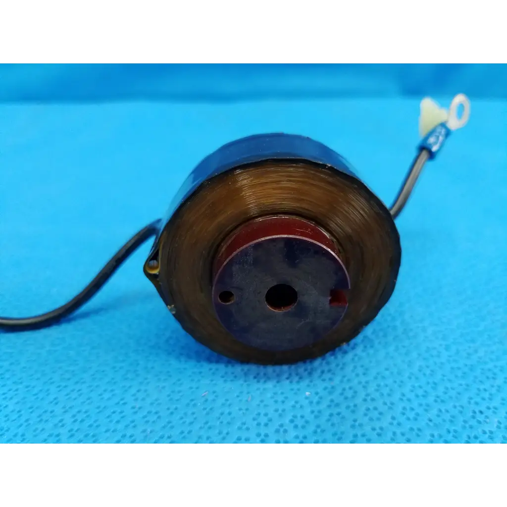 Black-coated dn-tk286 toroidal current transformer sensor coil with copper windings and two extending wires