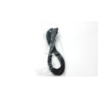 Black rubber belt strap in clear plastic packaging for dp/n 05120p used with power cord cable accessories